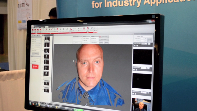 3D face scan